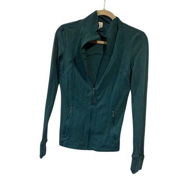 NWT Lululemon define jacket nulu SMOKE TEAL Size 8